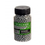 Шарики для пневматики оцинкованные STALKER 4,5 мм (1500 шт./банка) арт.: BB451500ZST